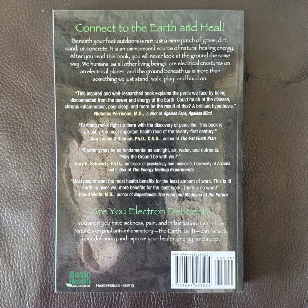 Earthing Paperback Book by Clinton Ober, Stephen T. Sinatra, Martin Zucker